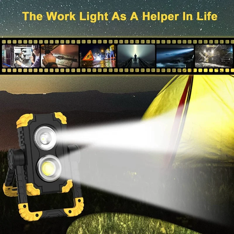 LED work light foldable for car repair outdoor sinostar 10